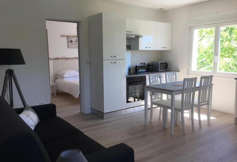 침실 1개 풀장 전망 아파트, Les Suites De L Alvertonne