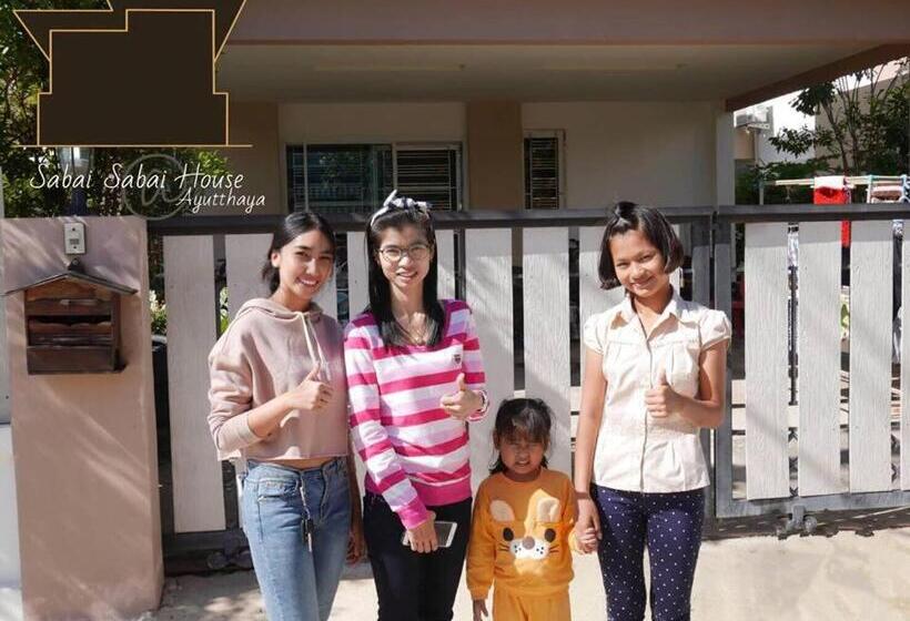 غرفة ديلوكس سرير كينج, Modern Room At Sabai Sabai Homestay Ayutthaya