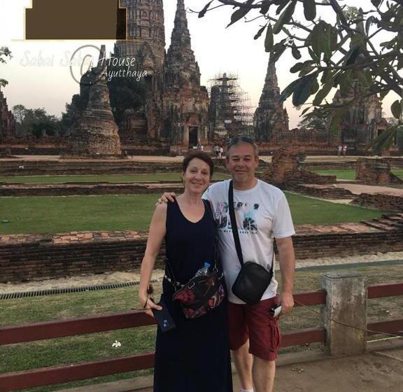 غرفة ديلوكس سرير كينج, Modern Room At Sabai Sabai Homestay Ayutthaya