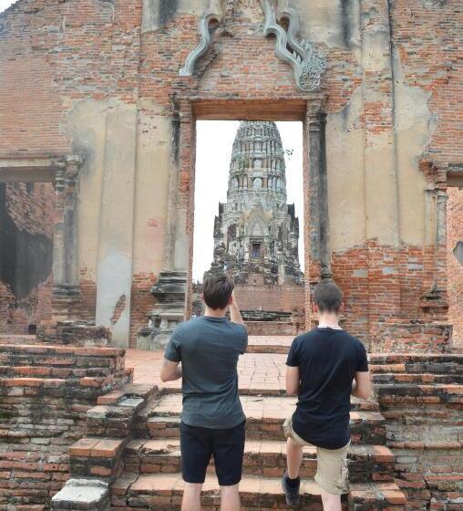 غرفة ديلوكس سرير كينج, Modern Room At Sabai Sabai Homestay Ayutthaya