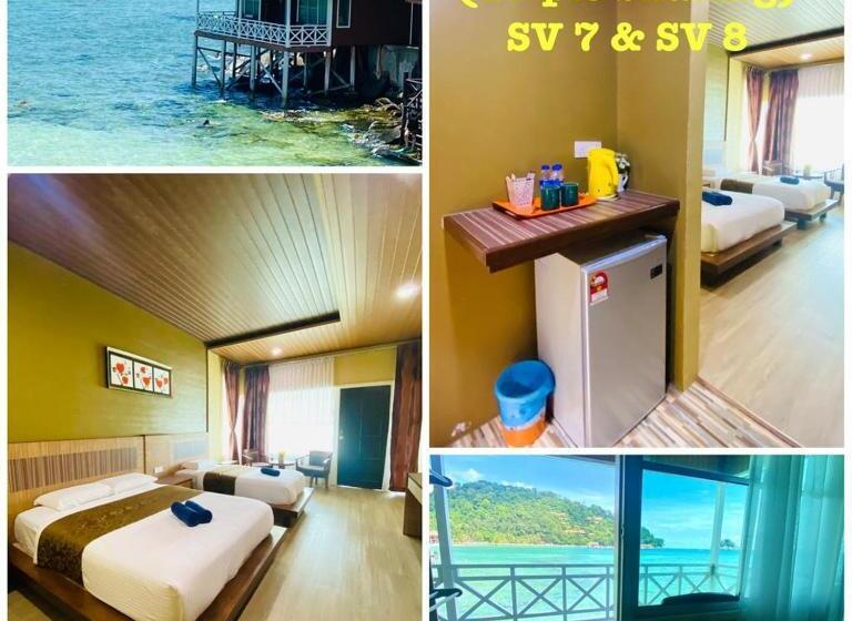 Трехместный Номер Deluxe Вид на Море, Salang Indah Tioman