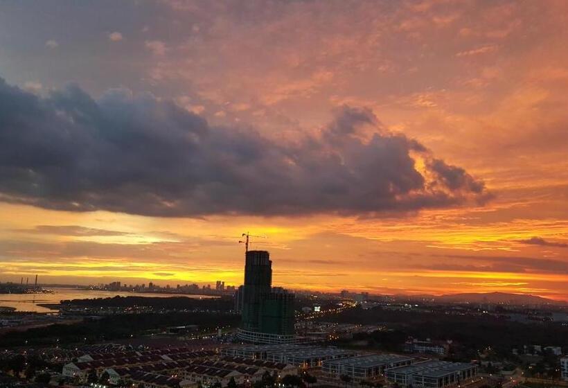 إستوديو قياسى مطل على البحر, D Calton Seaview Apartment