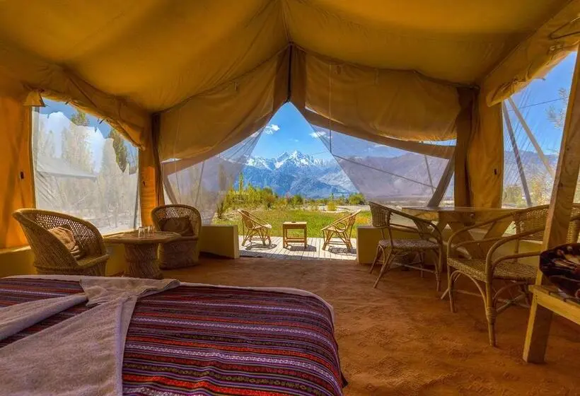 シャレー1寝室, Nubra Ecolodge