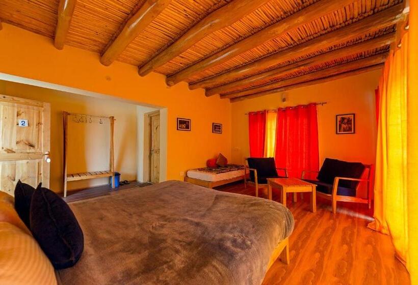 غرفة ديلوكس مطلة على الجبل, Nubra Ecolodge