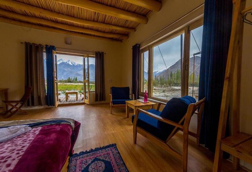 جناح مطلّ علي الجبل, Nubra Ecolodge