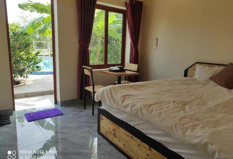 ویلای استاندارد با چشمانداز باغ, Nhà điệp Bungalow Ninh Binh