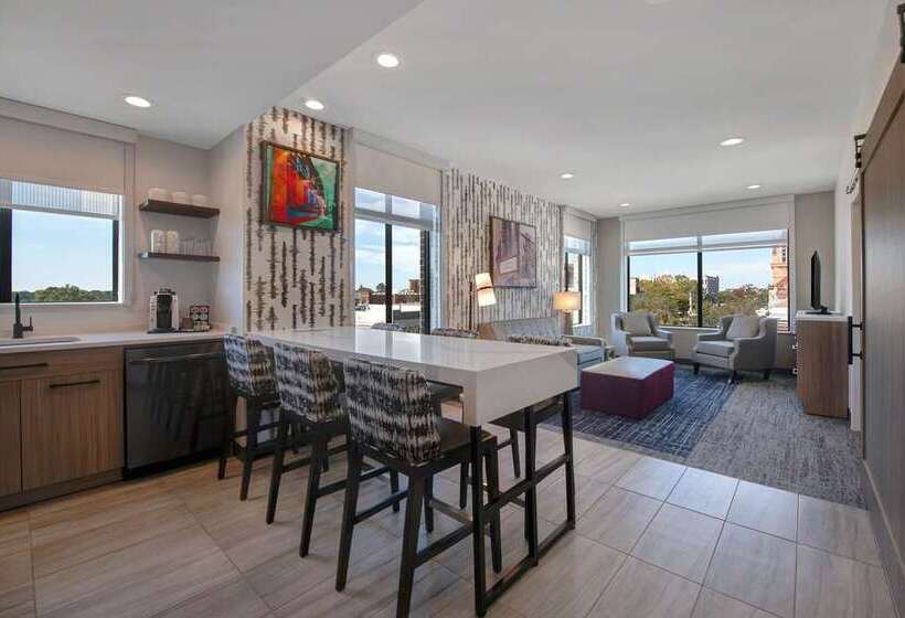 디럭스 스위트 킹 침대, Embassy Suites By Hilton Berkeley Heights