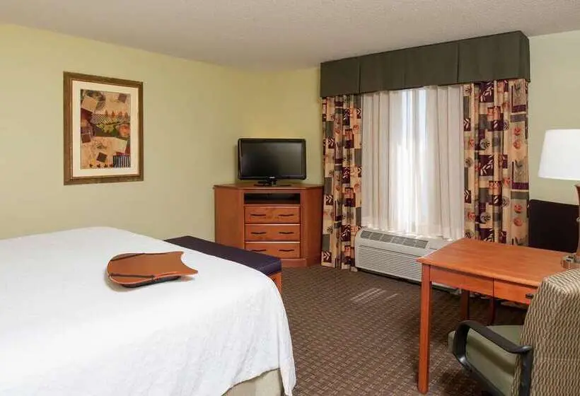 キングサイズベッドのスタンダードルーム, Hampton Inn St Albans