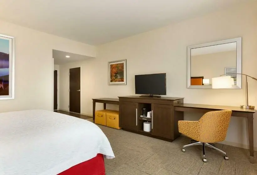 身障者適用キングサイズベッドルーム, Hampton Inn St Albans