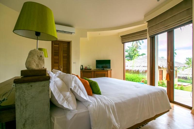 غرفة ديلوكس مطلة على النهر, Ban U Thong Accommodations