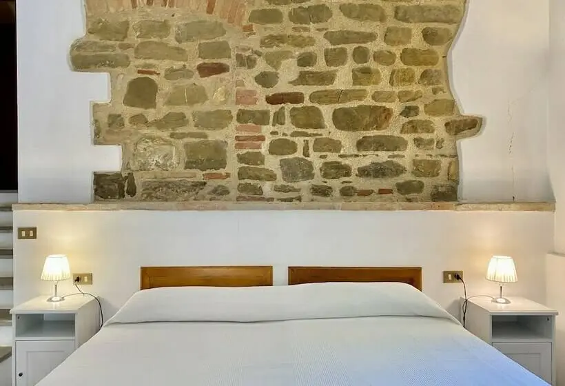 Huoneisto 1 Makuuhuone Puutarhanäkymä, Agriturismo Kebio I Tenuta Di Fassia