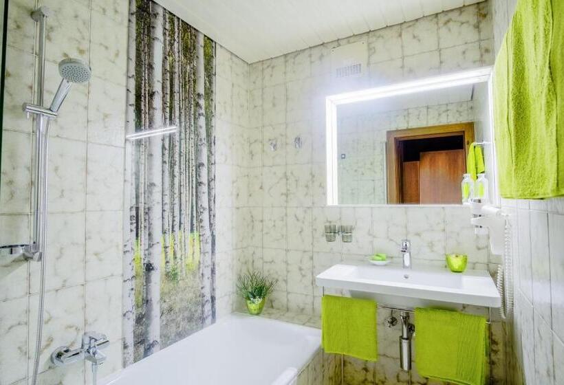 스탠다드 트리플 발코니 룸, Pension Schattberg