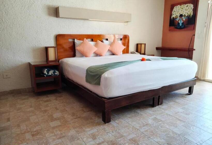 オーシャンビューデラックスルームバルコニー付き, Playa Maya By Mij Beachfront