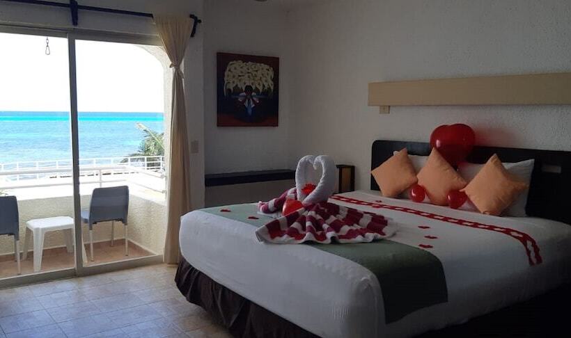 オーシャンビューデラックスルームバルコニー付き, Playa Maya By Mij Beachfront