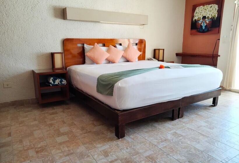 オーシャンビューデラックスルームバルコニー付き, Playa Maya By Mij Beachfront