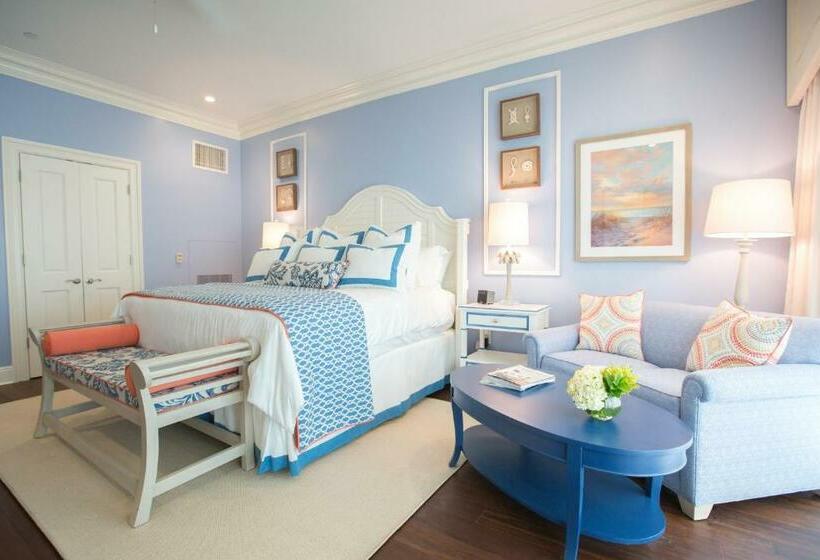 キングサイズベッドのデラックスルーム, The Beach Club At Charleston Harbor Resort And Marina