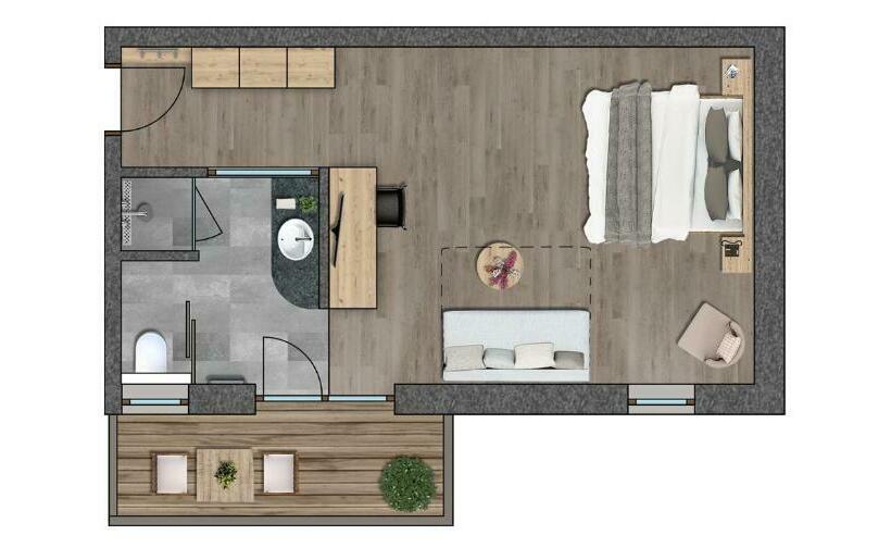 غرفة كومفورت, Der Unterschwarzachhof