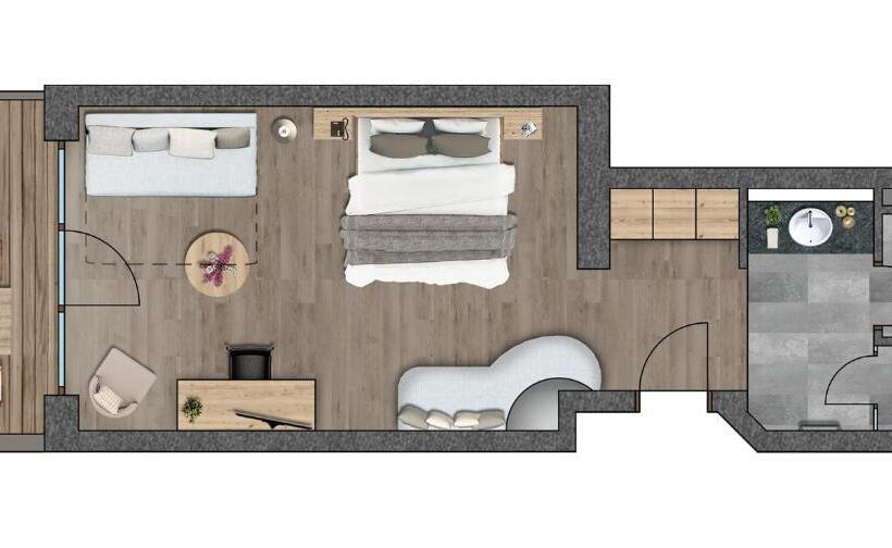 غرفة بريميوم, Der Unterschwarzachhof