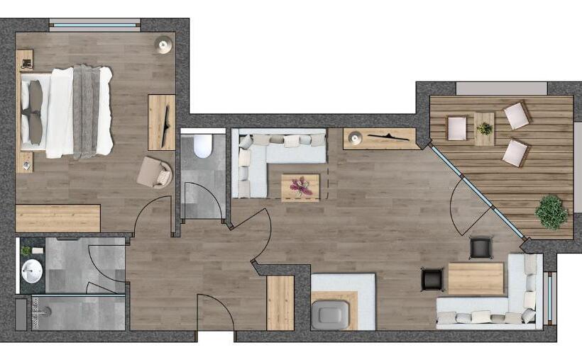 جناح, Der Unterschwarzachhof