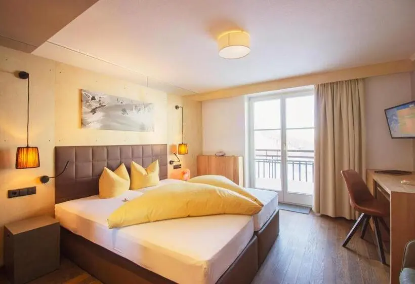 اتاق استاندارد با بالکن, Wohlfühlhotel Hubertushof