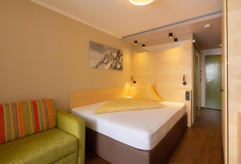 اتاق استاندارد یک تخته با بالکن, Wohlfühlhotel Hubertushof