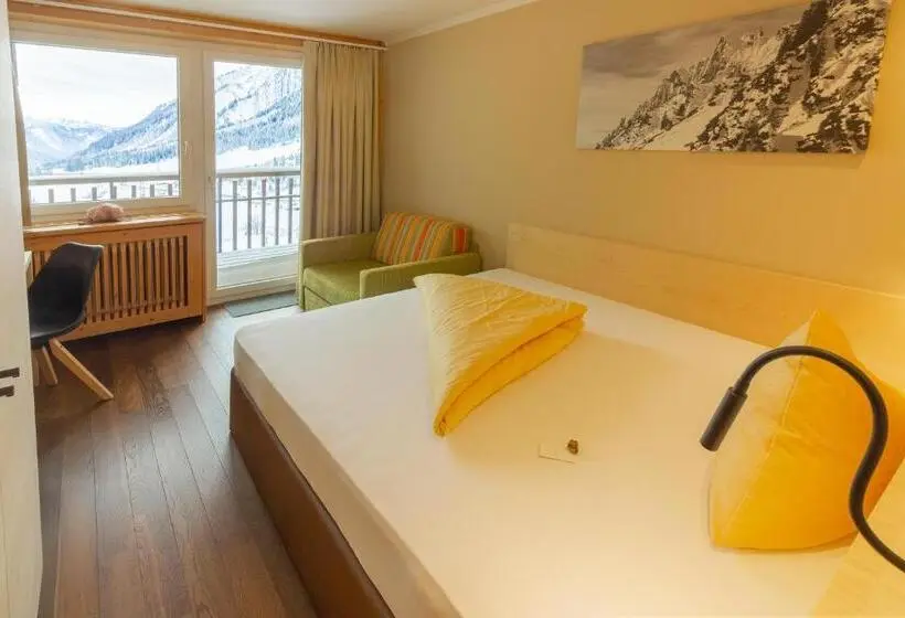 اتاق استاندارد یک تخته با بالکن, Wohlfühlhotel Hubertushof