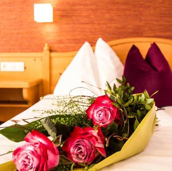 غرفة قياسية مزوَّدة بشُرفة, Landhotel Drei Eichen