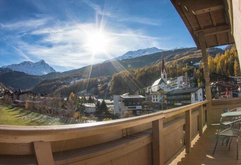 パノラミックビュースタンダードルーム, Parkhotel Sölden