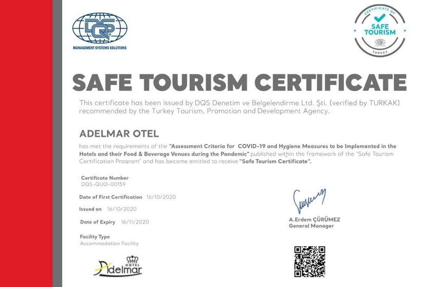 Standard Room with Balcony, Adelmar Hotel Istanbul Sisli