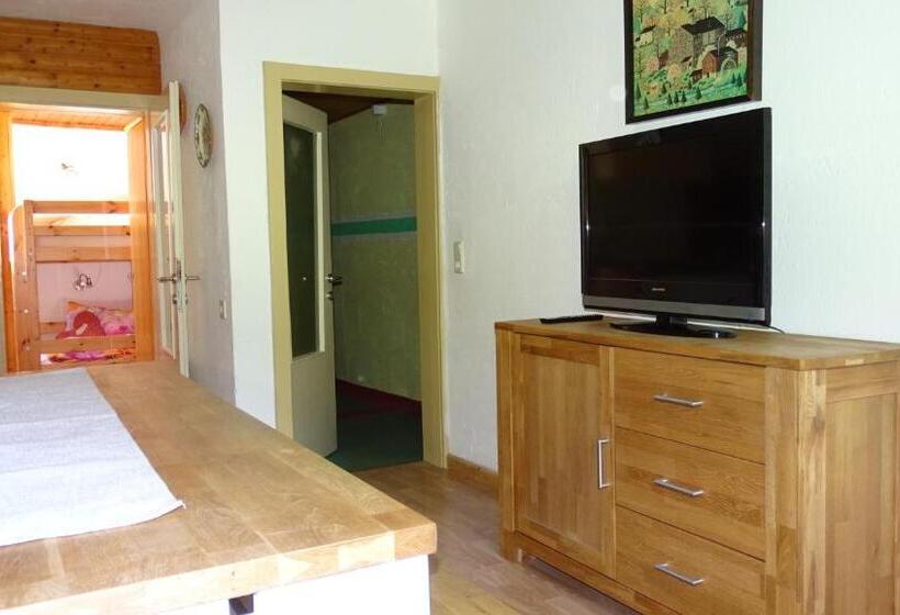 סוויטה משפחתית 2 חדרי שינה, Alpinresort Derbacherhof