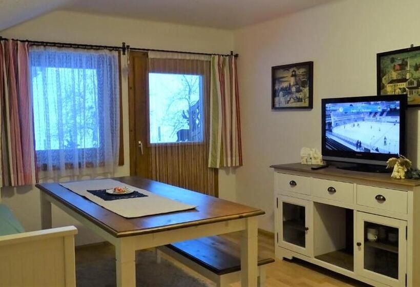 סוויטה משפחתית 2 חדרי שינה, Alpinresort Derbacherhof