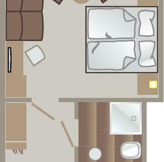 اتاق استاندارد, Restaurant Grimmingblick