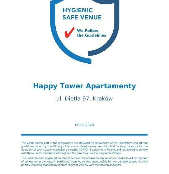 Апартаменты 1 Спальня, Happy Tower