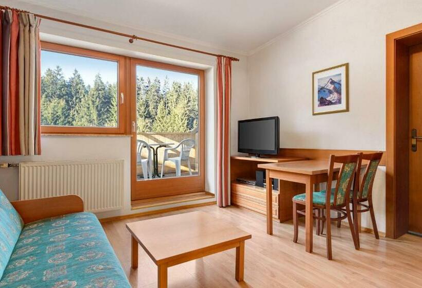 דירה בת חדר שינה 1 עם מרפסת, Gansl Hotel & Residences Zell Am See Saalbach Leogang Smart Choice
