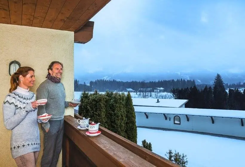 Huoneisto 1 Makuuhuone Parveke, Gansl Hotel & Residences Zell Am See Saalbach Leogang Smart Choice