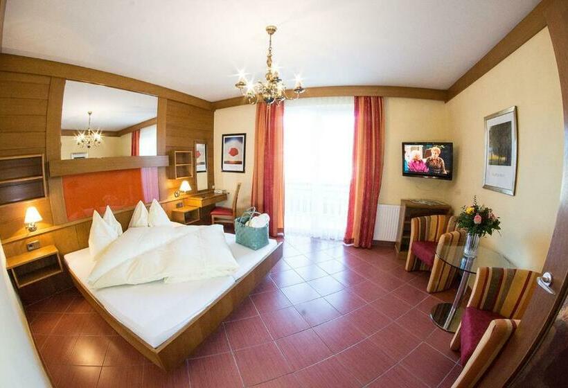 غرفة قياسية مزوَّدة بشُرفة, Seehotel Steiner