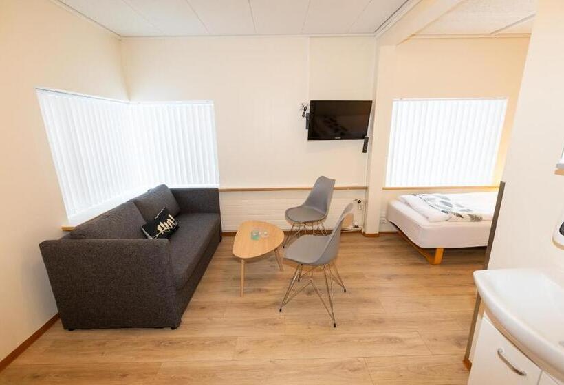 اتاق استاندارد با سرویس بهداشتی مشترک, Akureyri Hostel