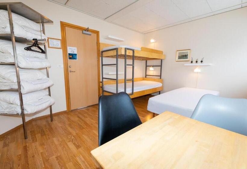 اتاق استاندارد چهارنفره با سرویس بهداشتی مشترک, Akureyri Hostel