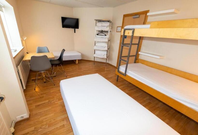 اتاق استاندارد چهارنفره با سرویس بهداشتی مشترک, Akureyri Hostel