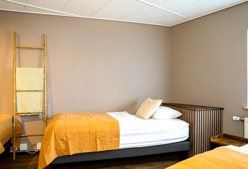 اتاق استاندارد سه تخته با سرویس بهداشتی مشترک, Akureyri Hostel
