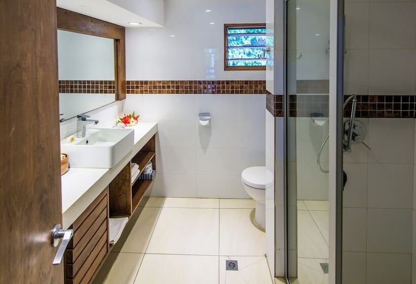 غرفة قياسية مطلّة علي البحر, Mana Island Resort & Spa   Fiji