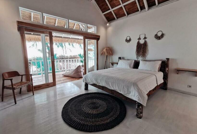 バルコニー付きデラックスルーム, Mowies Gili Air