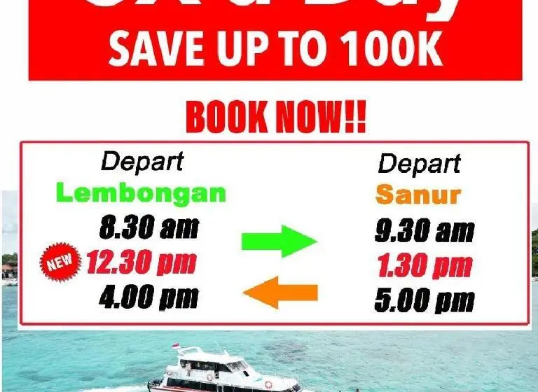 اتاق استاندارد, D Camel Hotel Lembongan
