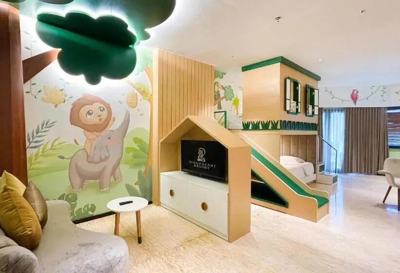 Thematic Family Room, The Singhasari Resort Batu