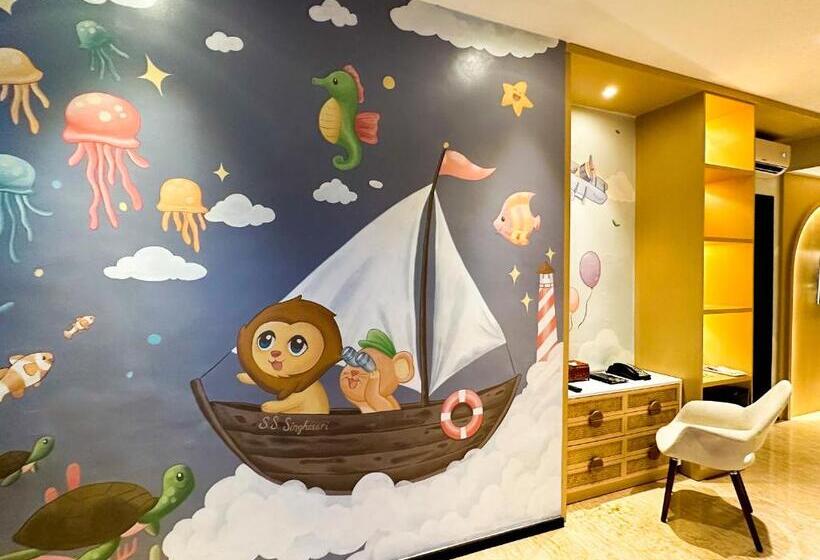 家庭主题房间, The Singhasari Resort Batu