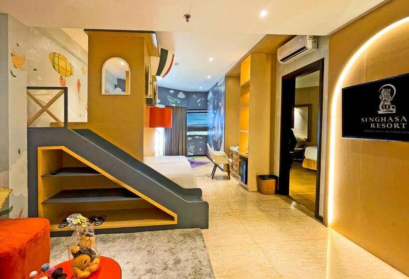 家庭主题房间, The Singhasari Resort Batu