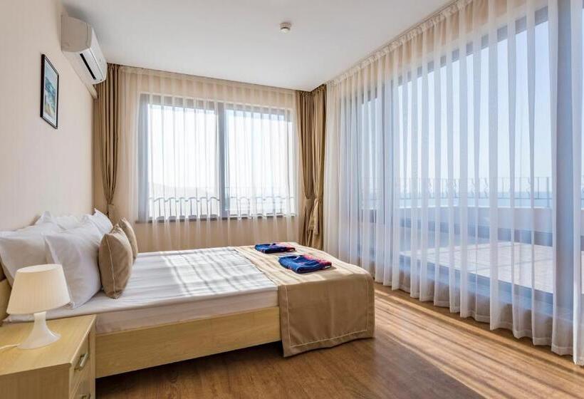 شقة غرفة نوم واحدة ذات إطلالة جانبية على البحر, Premier Fort Sands Resort Full Board