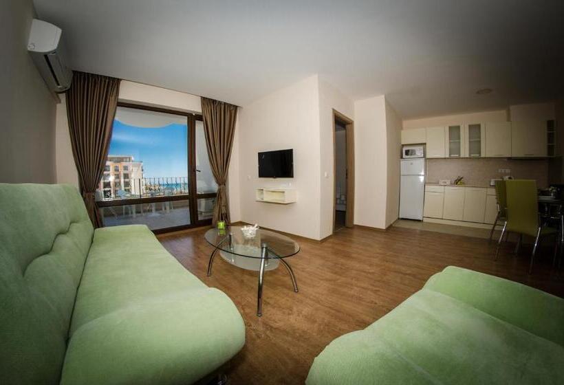 شقة غرفة نوم واحدة ذات إطلالة جانبية على البحر, Premier Fort Sands Resort Full Board