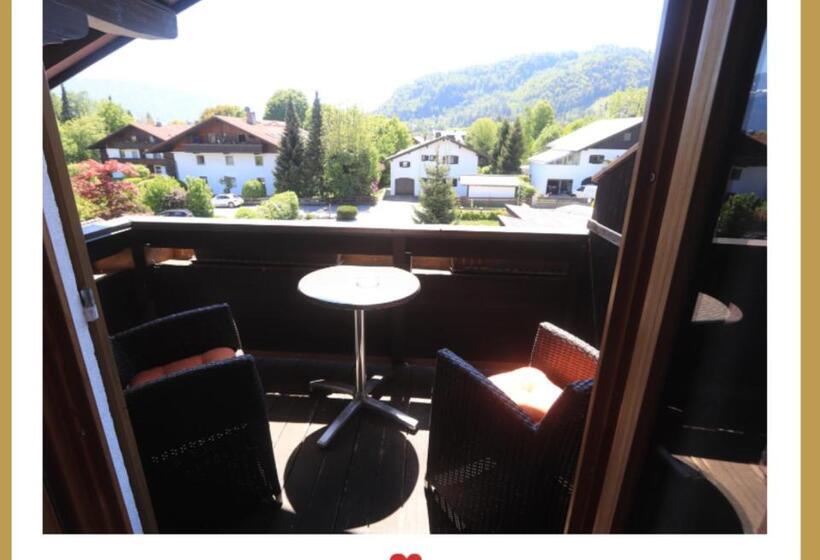 バルコニー付きシングルスタンダードルーム, Berghupferl Do Legst Di Nieda