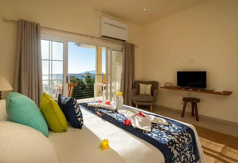 اتاق استاندارد با بالکن و چشمانداز دریا, Villa Panoramic Seaview